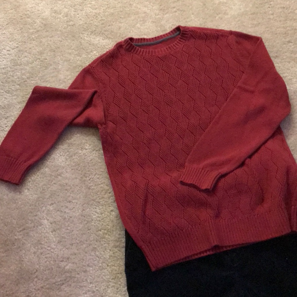 St. John’s Bay Sweater - Burgundy